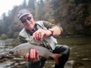 Ron and another big Grayling, october